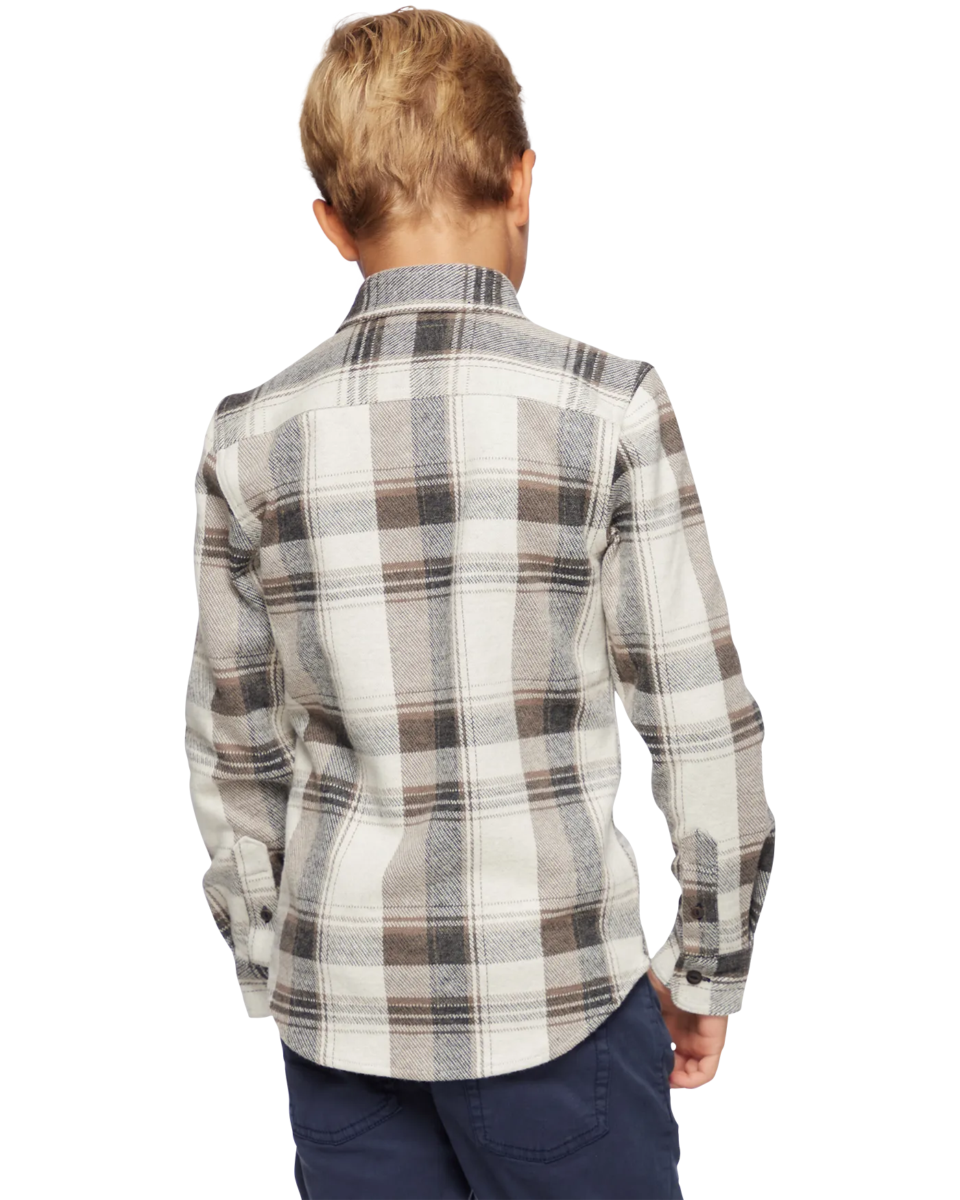 BOYS MADEFLEX HERO STRETCH FLANNEL SHIRT