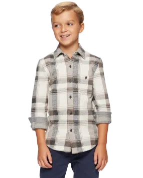 BOYS MADEFLEX HERO STRETCH FLANNEL SHIRT