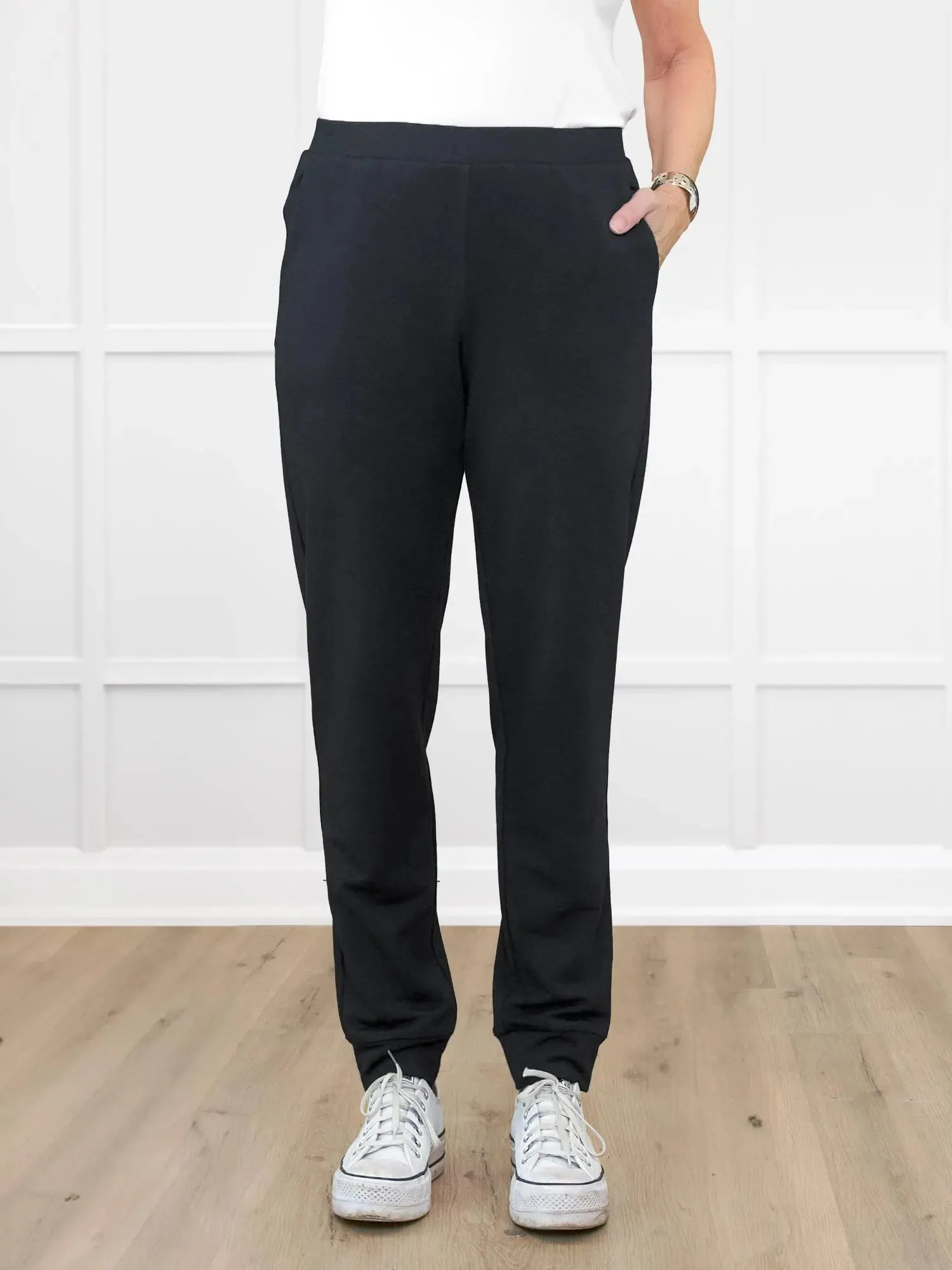 Cameron luxe fleece jogger with pockets