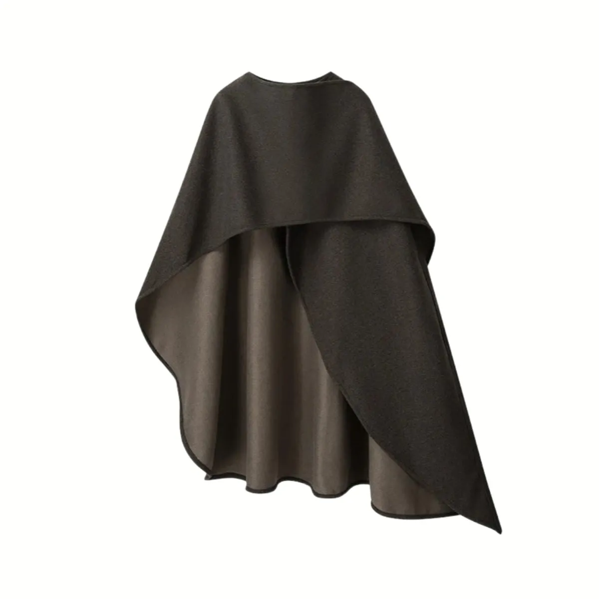 Chic Warm Brown Cape – Effortless Elegance for Cooler Days