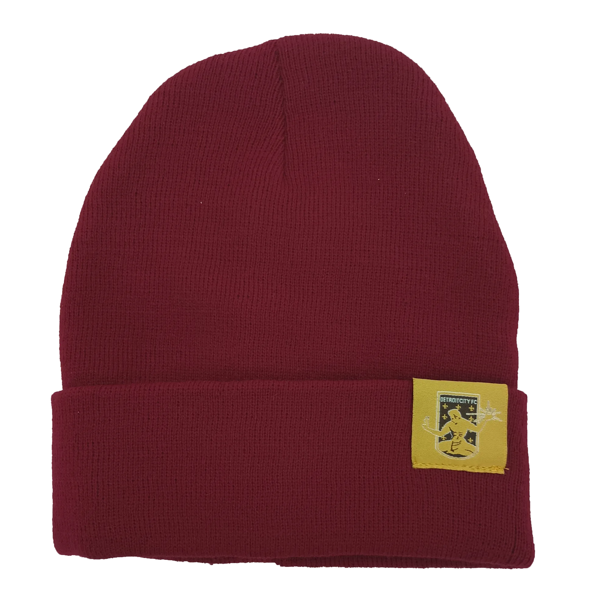 DCFC Knit Tag Hats- Maroon