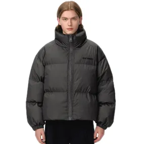 Doozoo Padded Down Jacket In Black