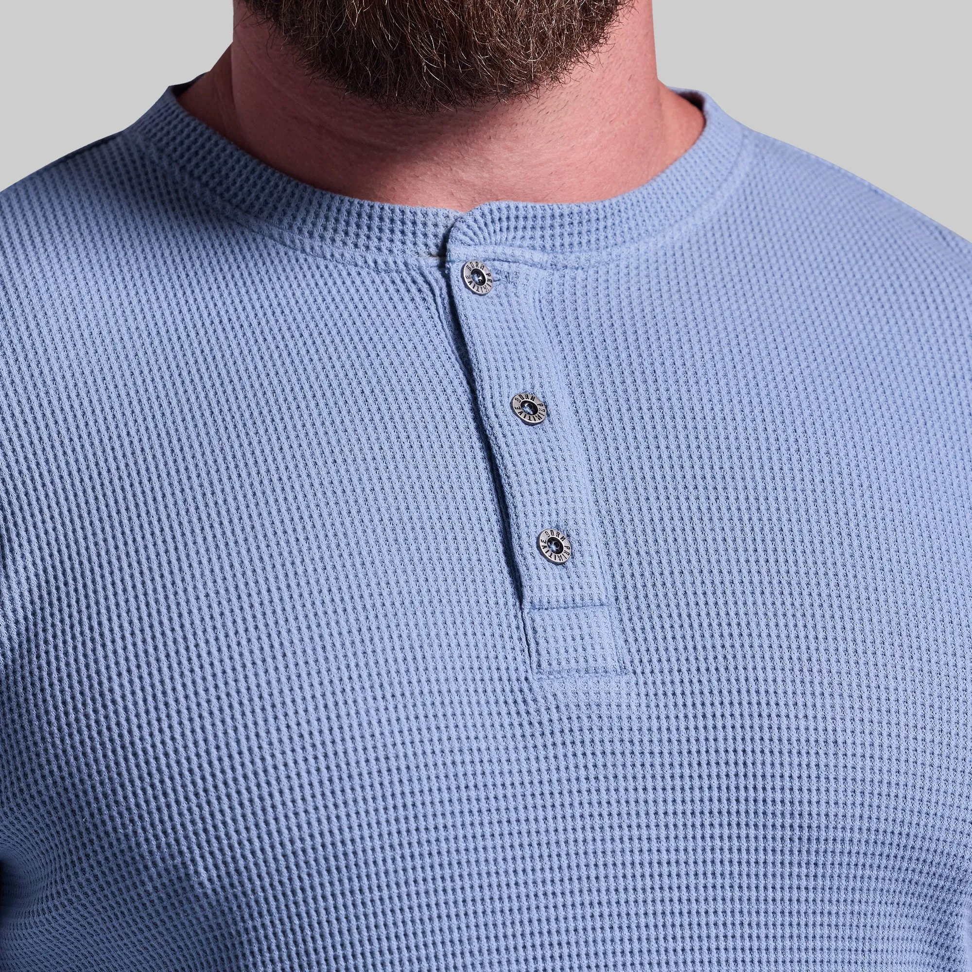 Ember Waffle Henley (Mountain Spring)