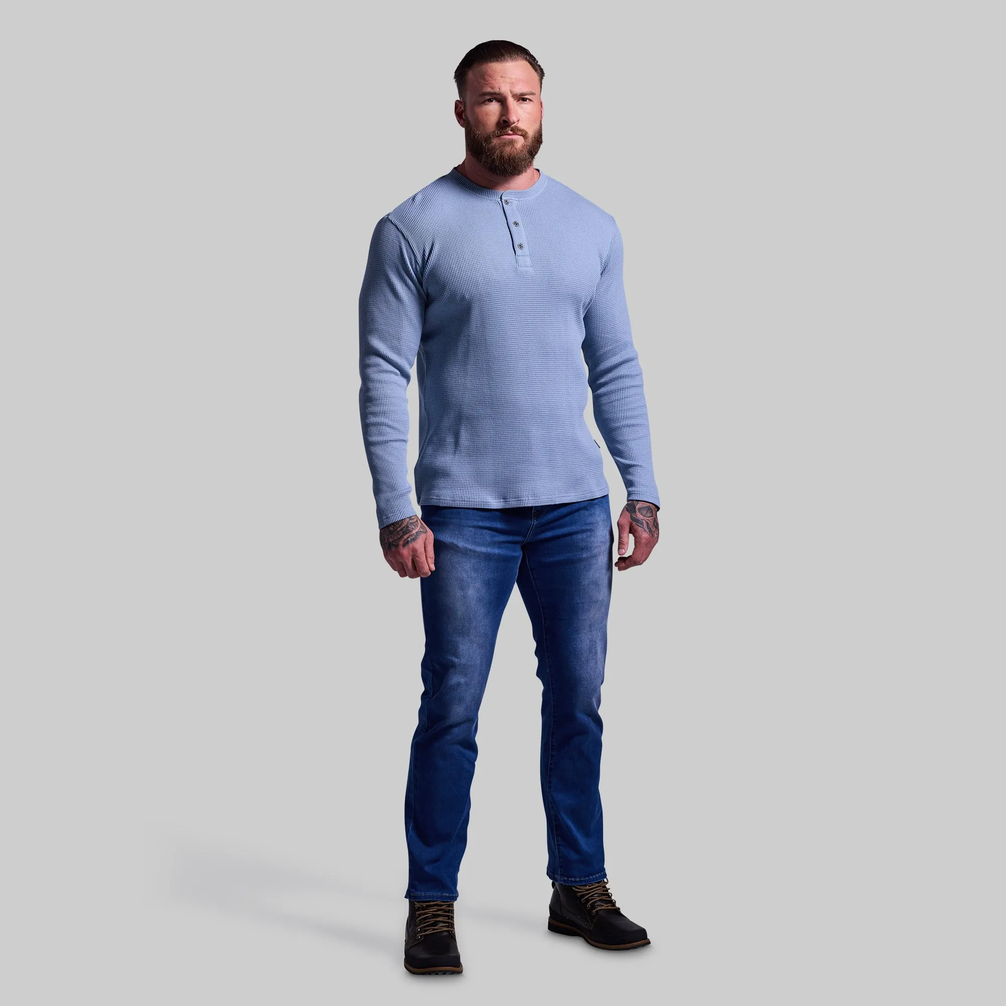 Ember Waffle Henley (Mountain Spring)