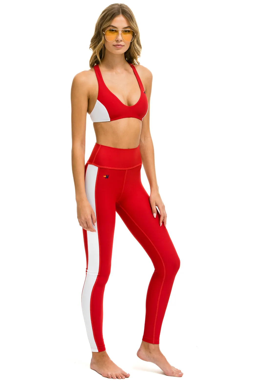 FULL LENGTH HI-RISE SPEED LEGGINGS - CHERRY