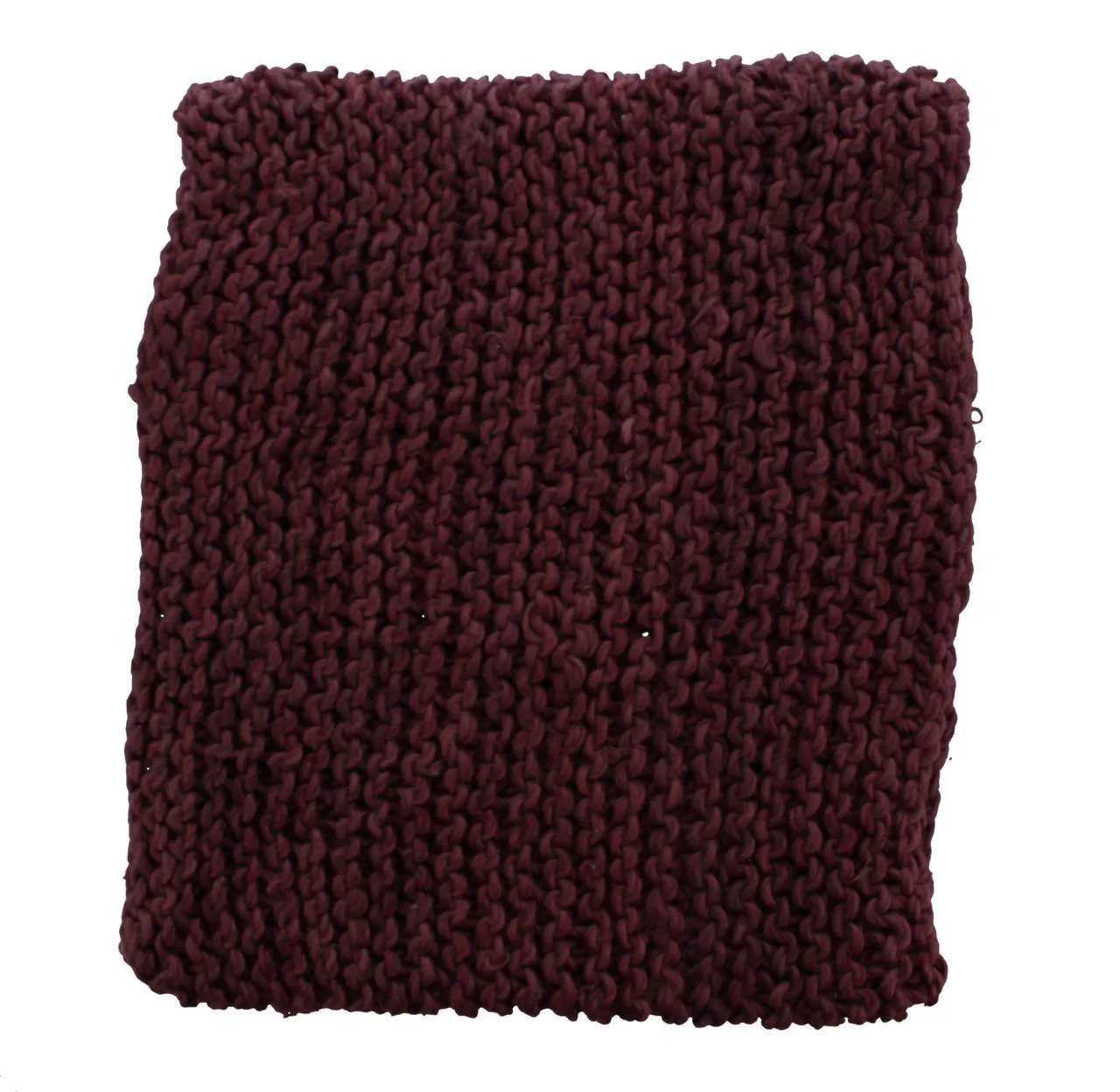 Hand Knit Organic Cotton Cowls 30 in x 42 in