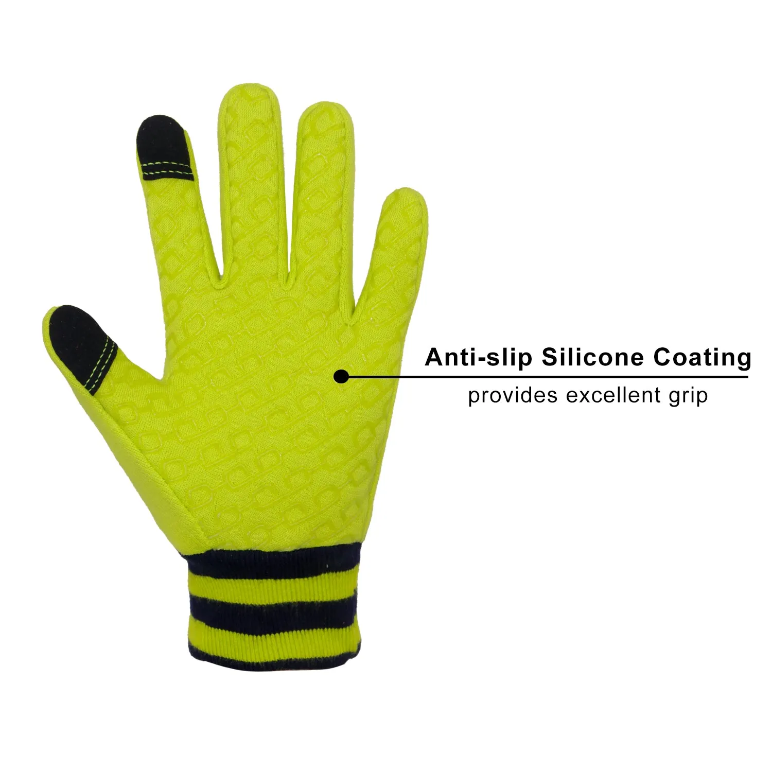 Handalndy Kids Winter Gloves Running Outdoors Sports Cotton Fleece 232