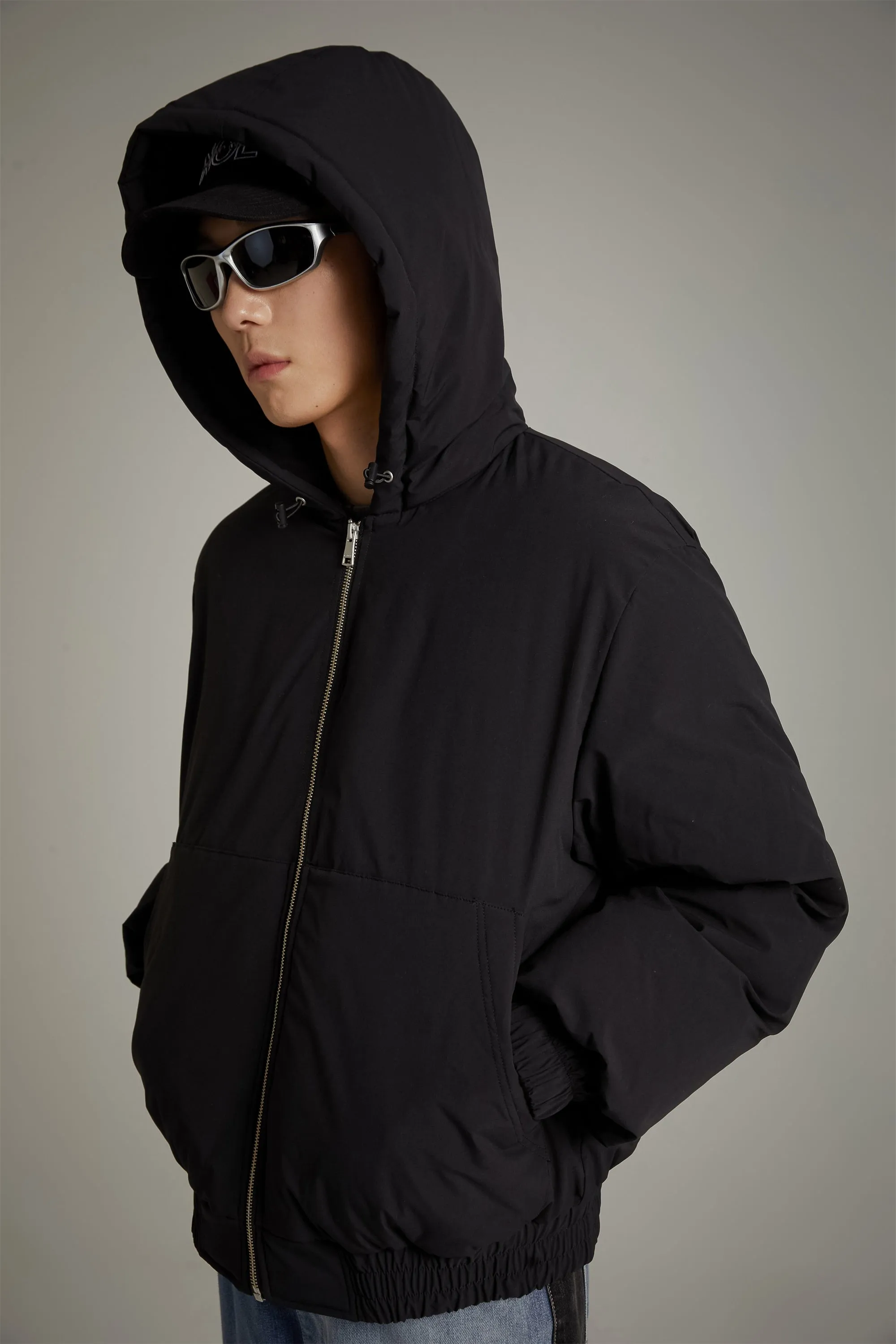 Hood Overfit Padded Jacket