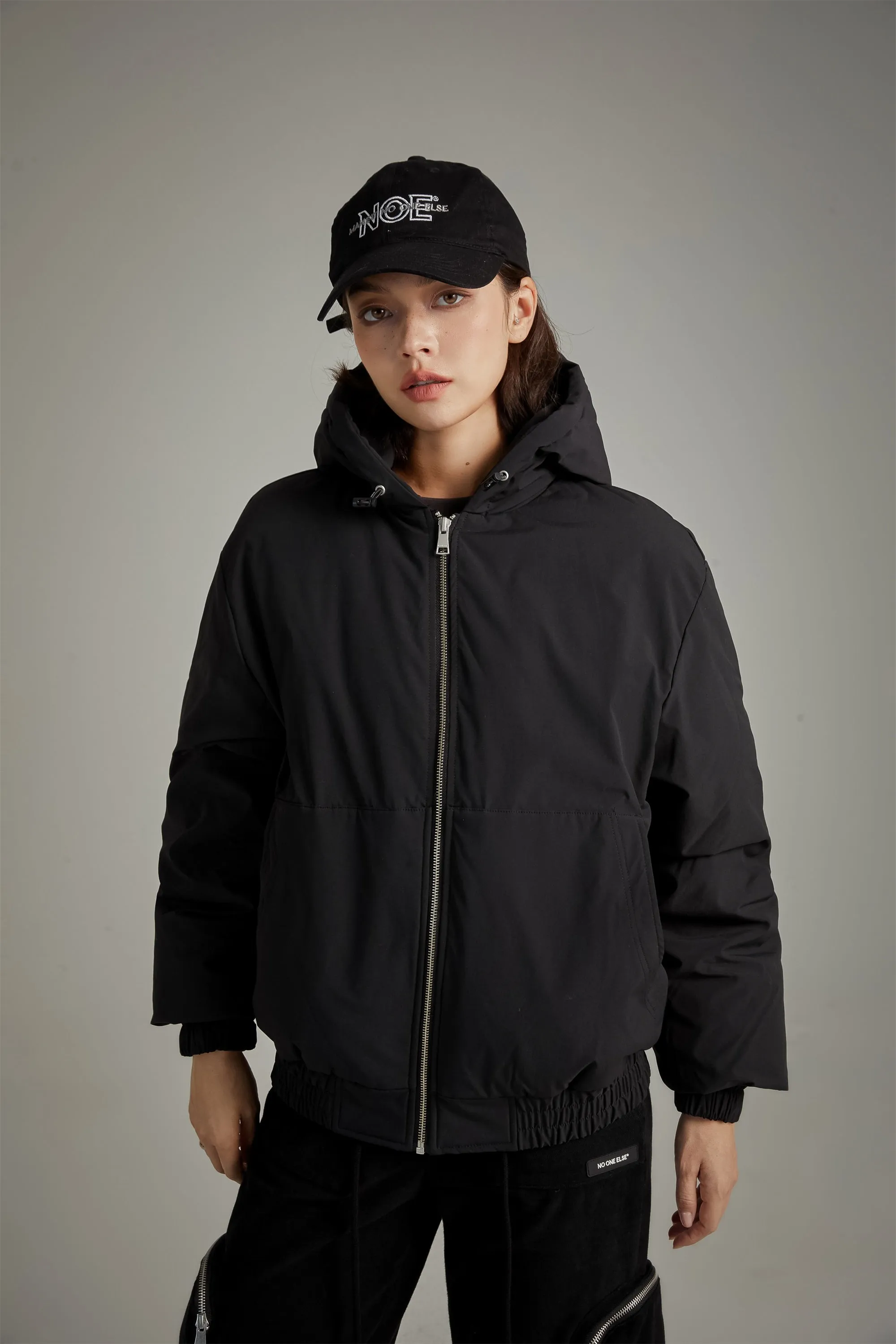 Hood Overfit Padded Jacket