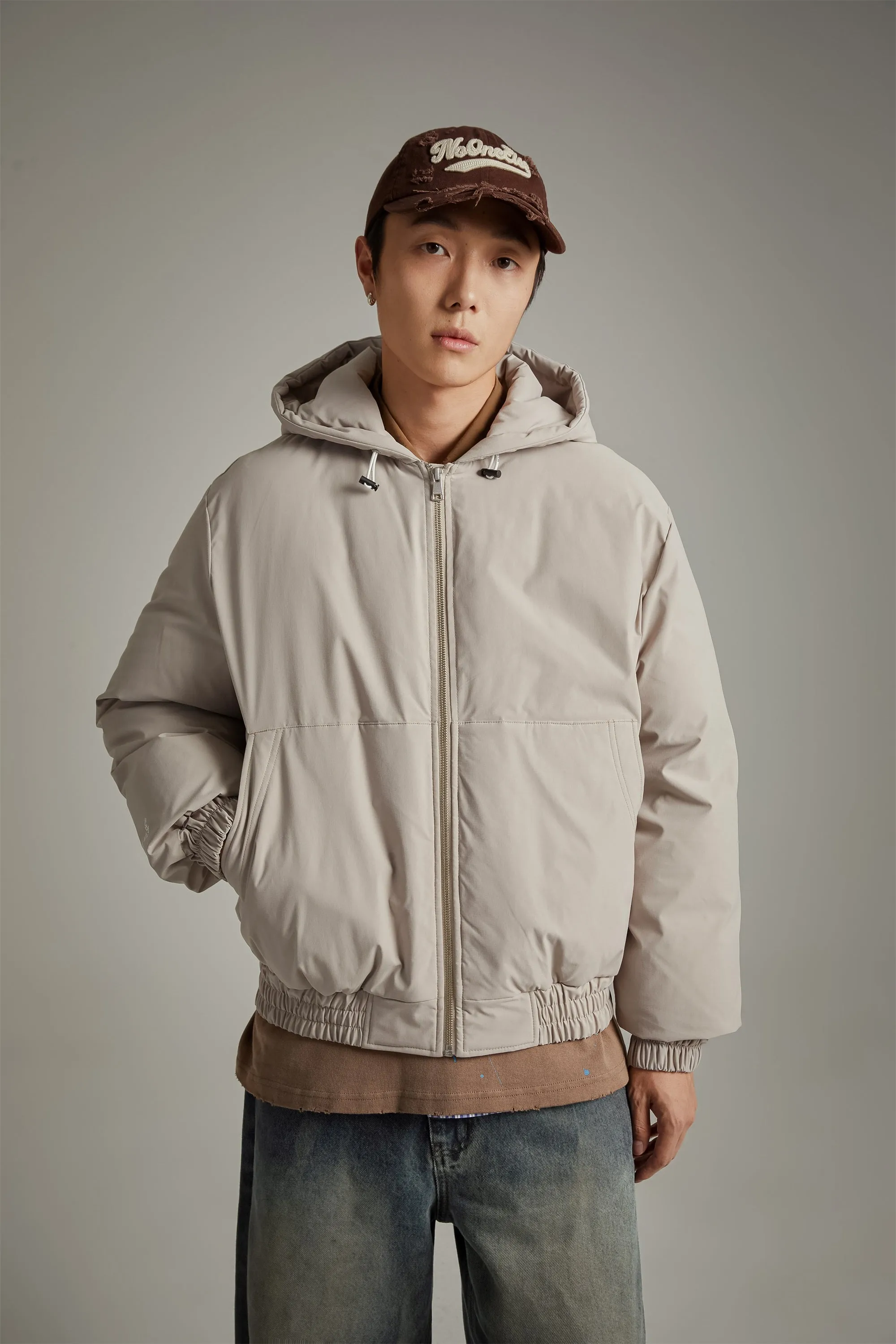 Hood Overfit Padded Jacket