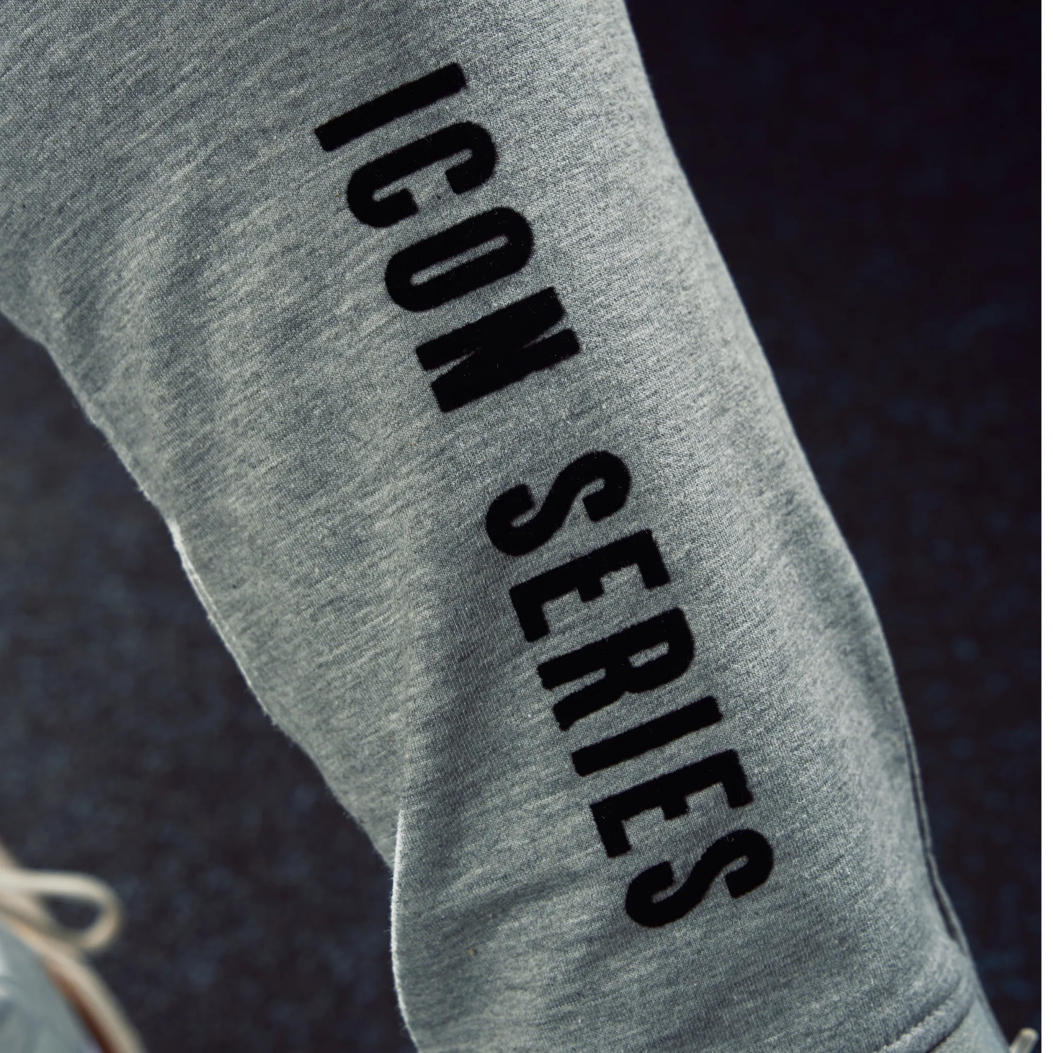 ICON Series Regular Joggers- Mid Grey Marl