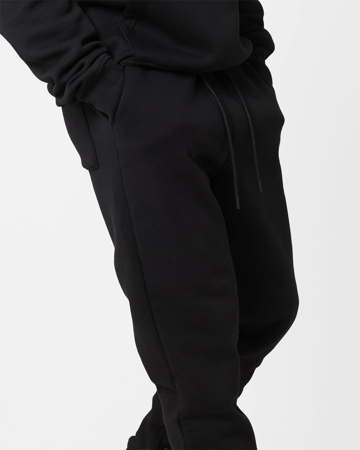 Jordan Essentials Fleece Tracksuit Pants Black/White