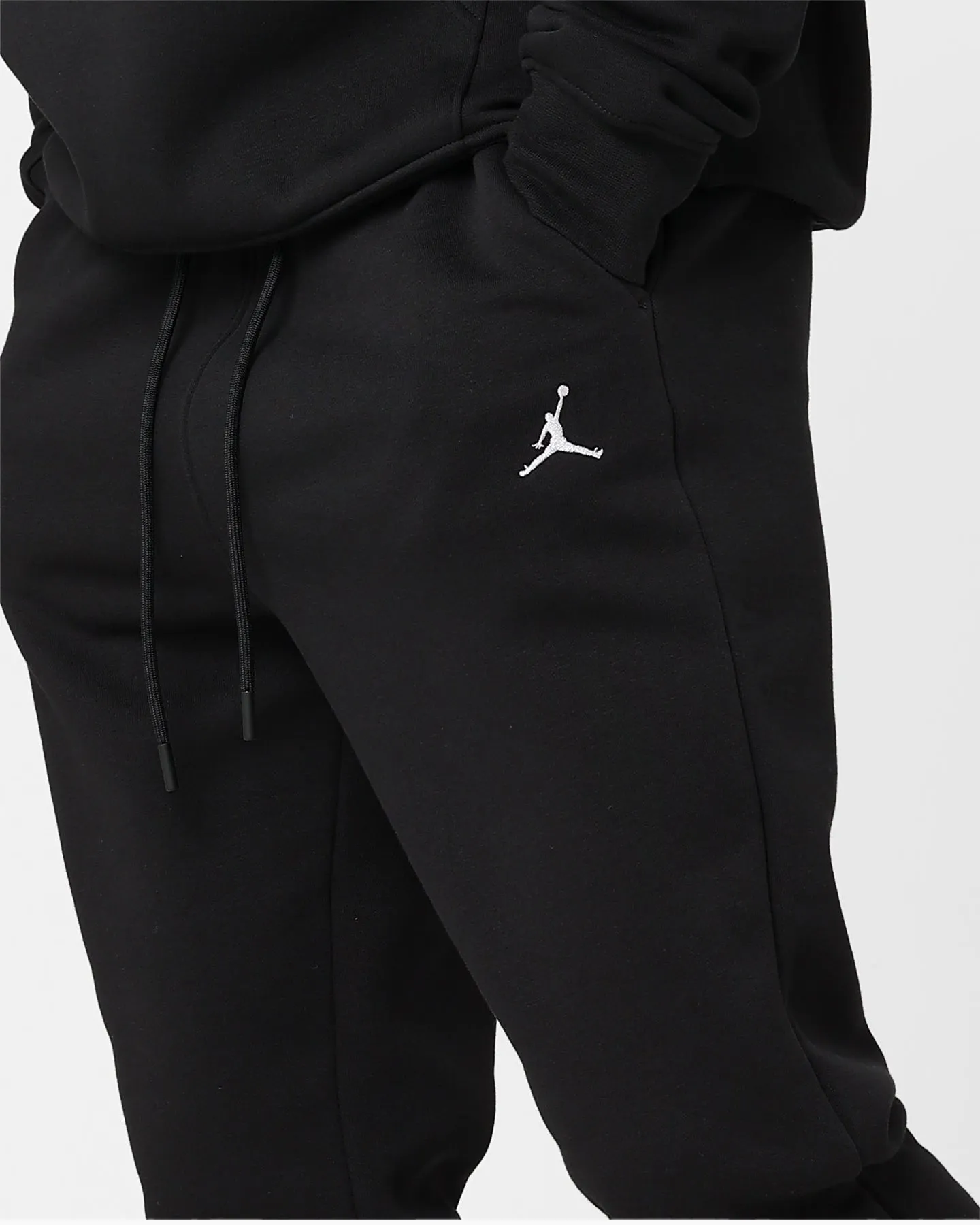 Jordan Essentials Fleece Tracksuit Pants Black/White