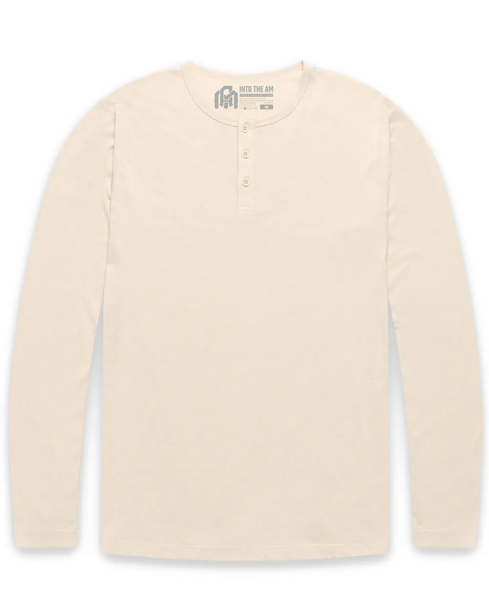 Long Sleeve Henley Tee - Non-Branded