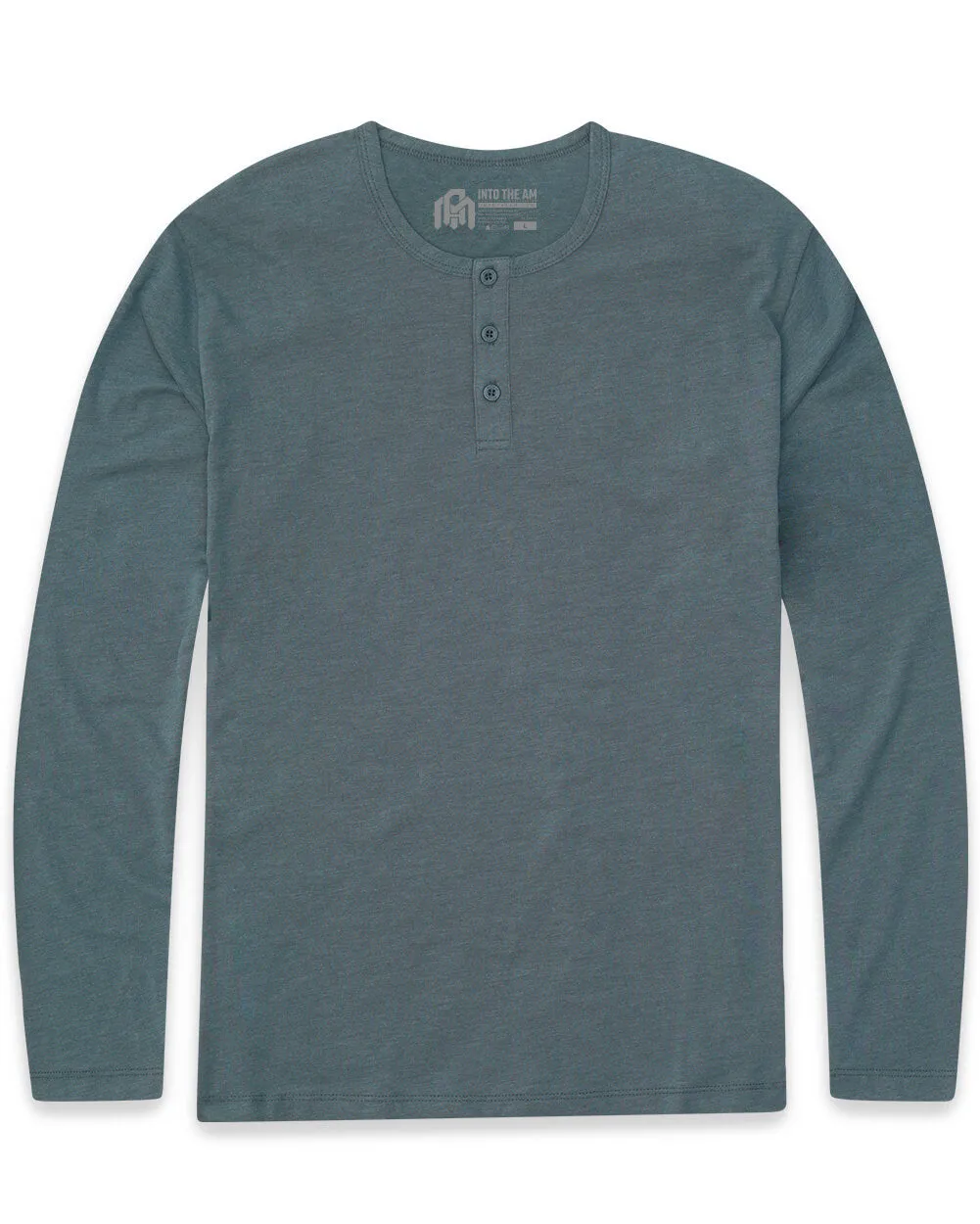 Long Sleeve Henley Tee - Non-Branded