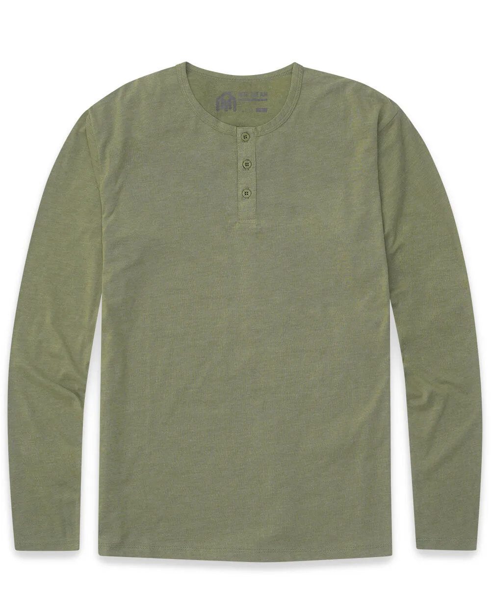 Long Sleeve Henley Tee - Non-Branded