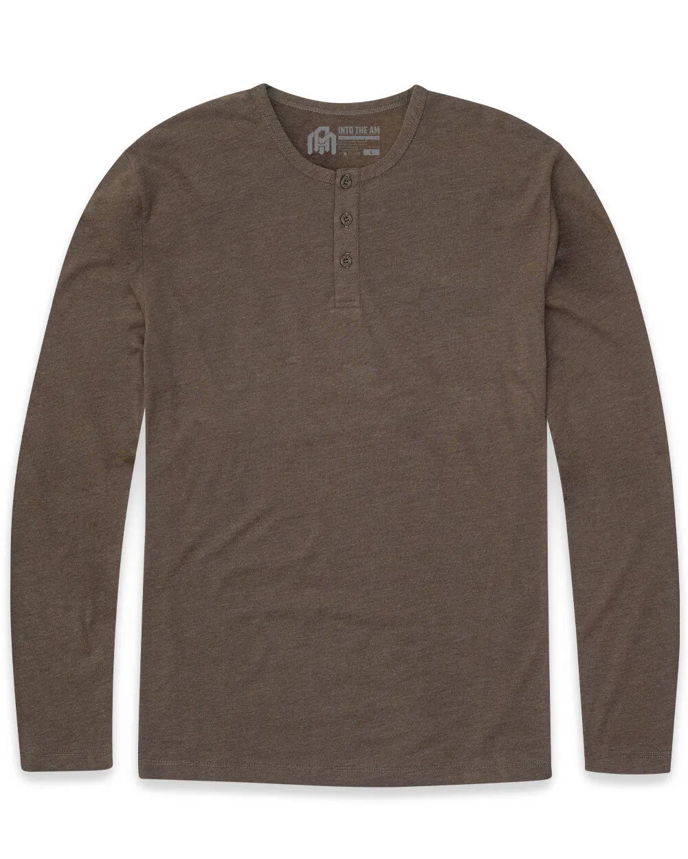 Long Sleeve Henley Tee - Non-Branded