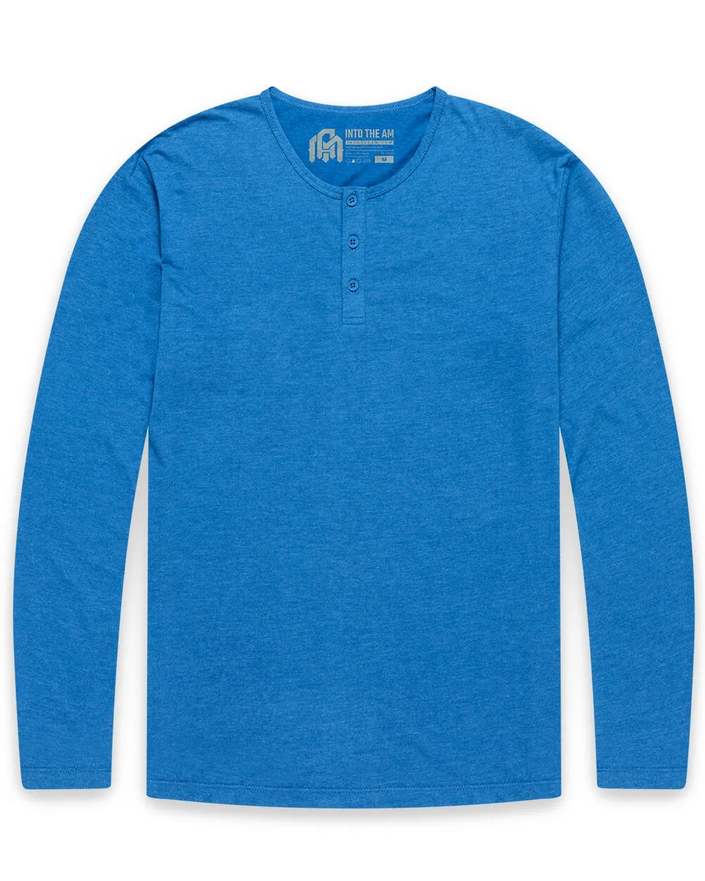 Long Sleeve Henley Tee - Non-Branded