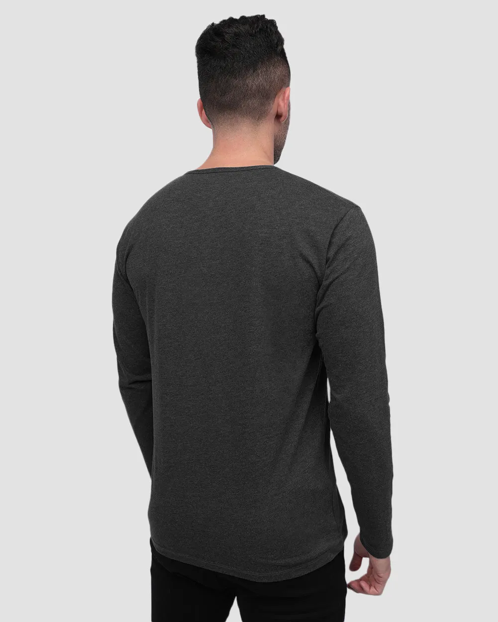 Long Sleeve Henley Tee - Non-Branded