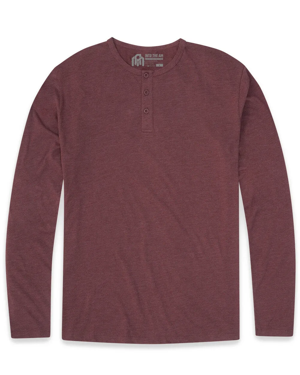 Long Sleeve Henley Tee - Non-Branded