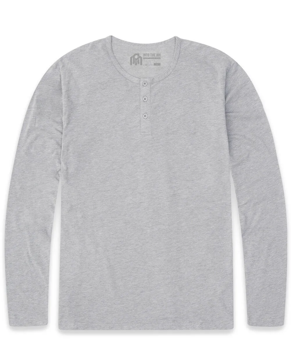 Long Sleeve Henley Tee - Non-Branded