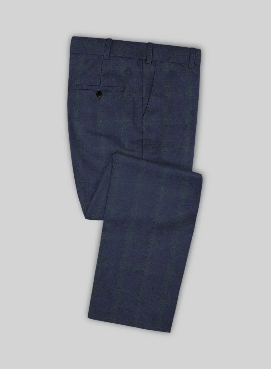 Napolean Artistic Blue Check Pants