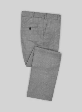 Napolean Costa Mini Houndstooth Gray Wool Pants