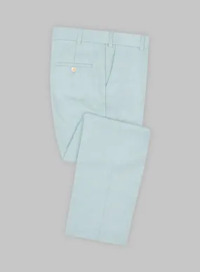 Napolean Wool Baby Blue Pants