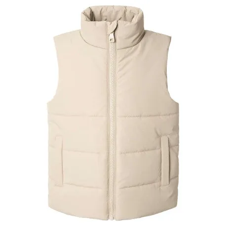 Padded Gilet Cream