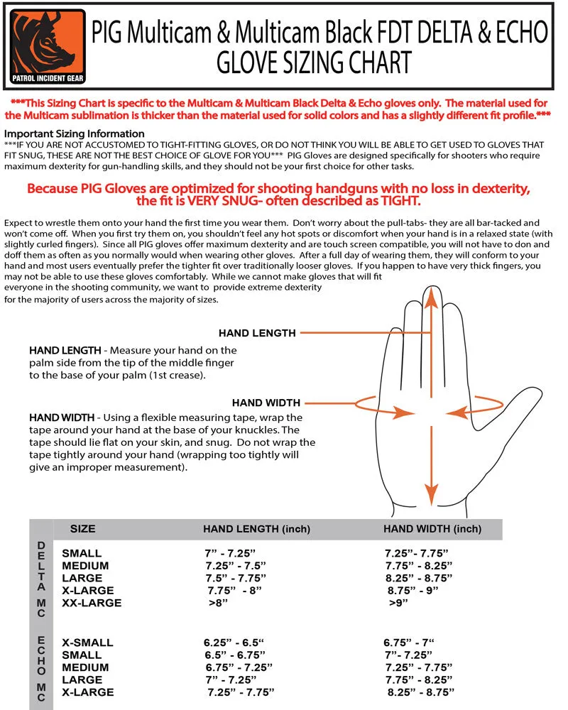 Patrol Incident Gear Full Dexterity Tactical (FDT) Echo - Women's Utility Glove