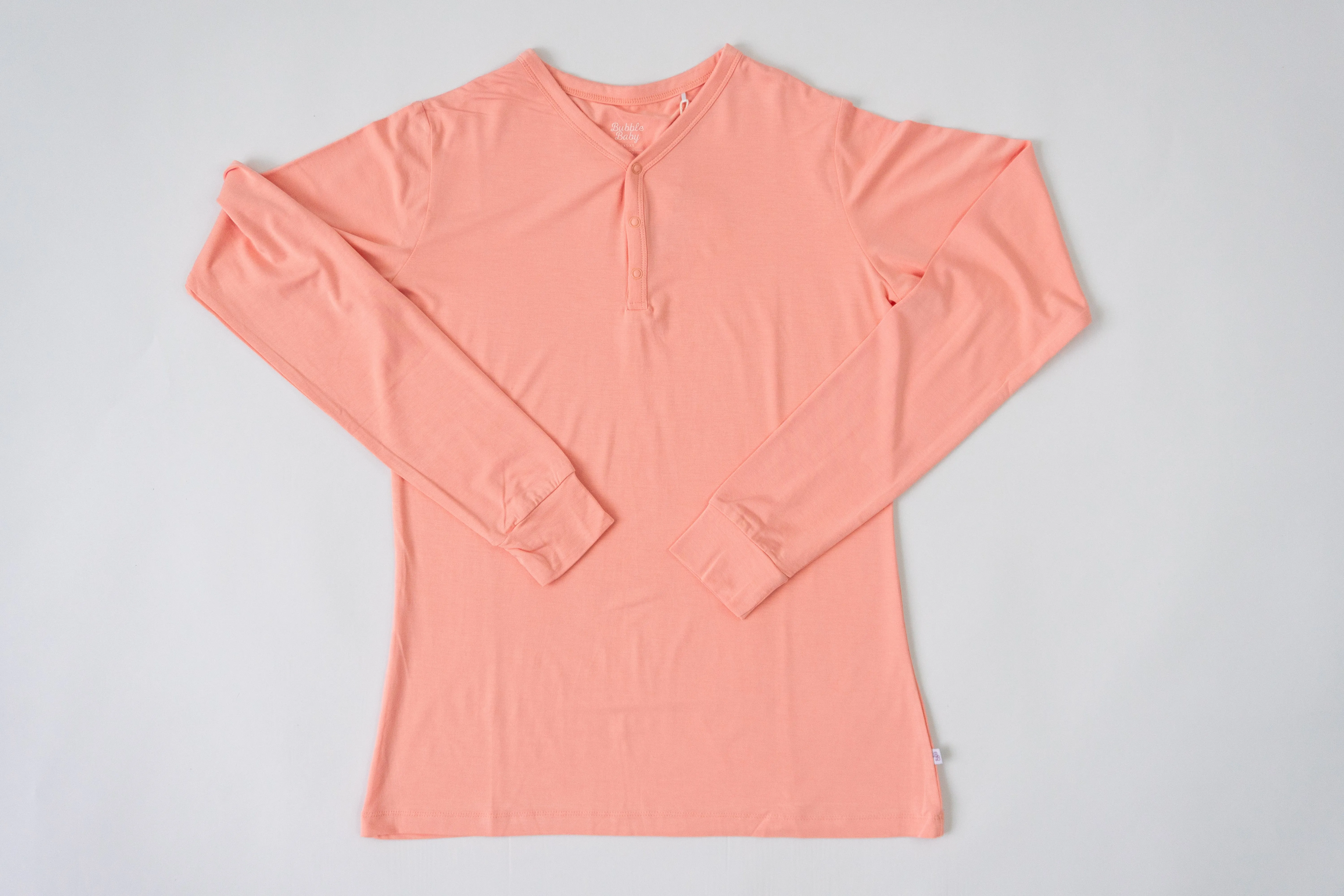 Peach | Adult Henley