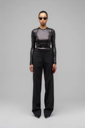 "PORTRAIT" LOOSE CUT SUIT TROUSERS