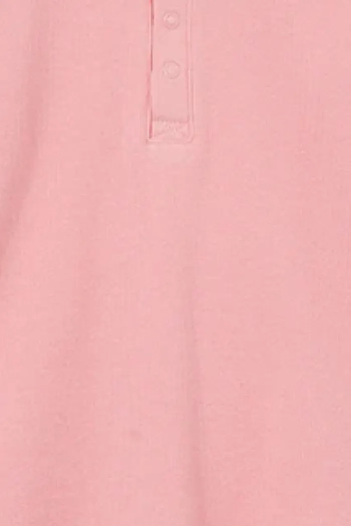 Rose Rib Henley