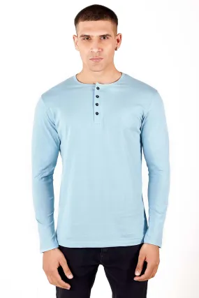 Sky Blue Henley