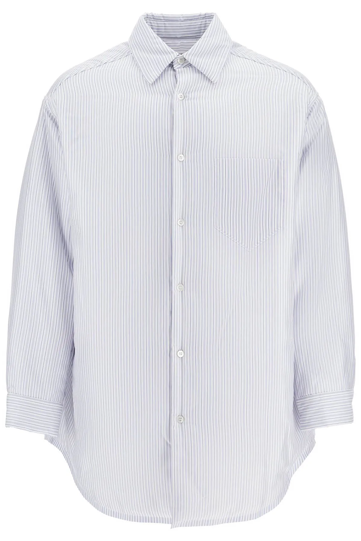 Striped Padded Overshirt