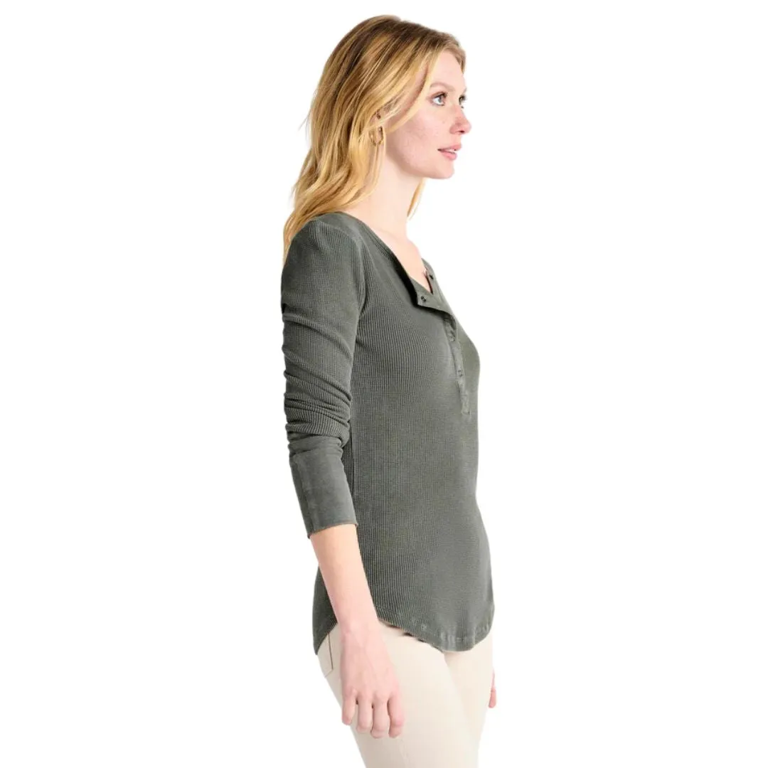 Thermal Forever Henley (Vintage Olive Branch)