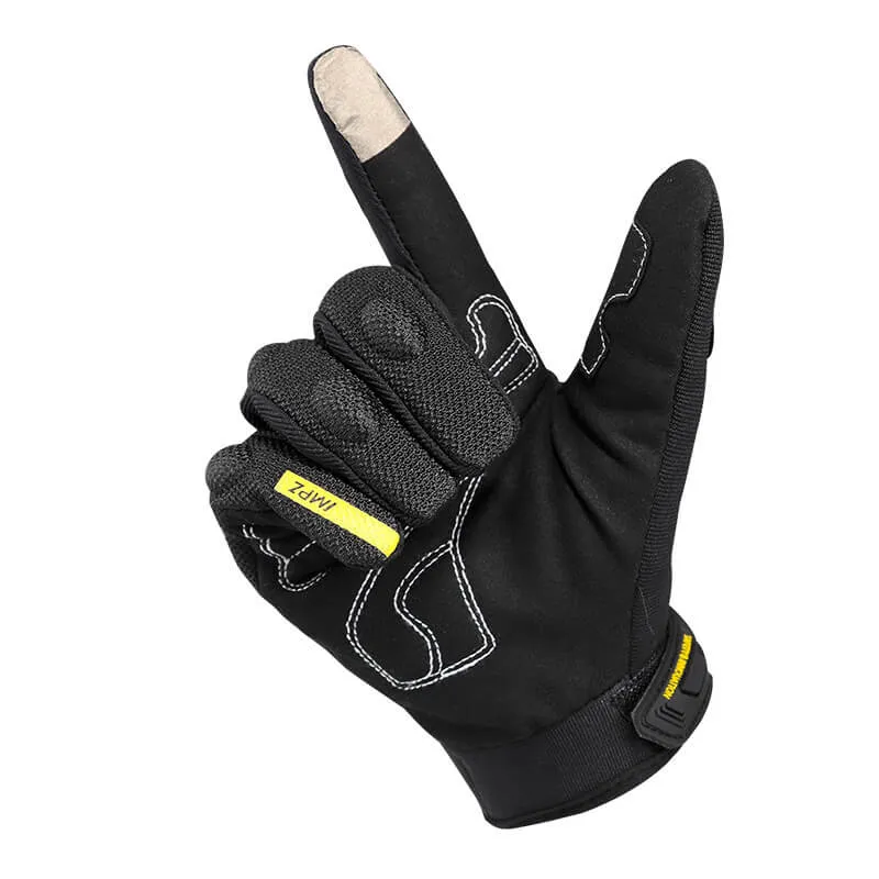 Touch Screen Polyester Motorcycle Gloves