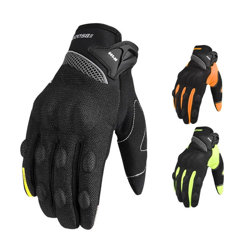 Touch Screen Polyester Motorcycle Gloves