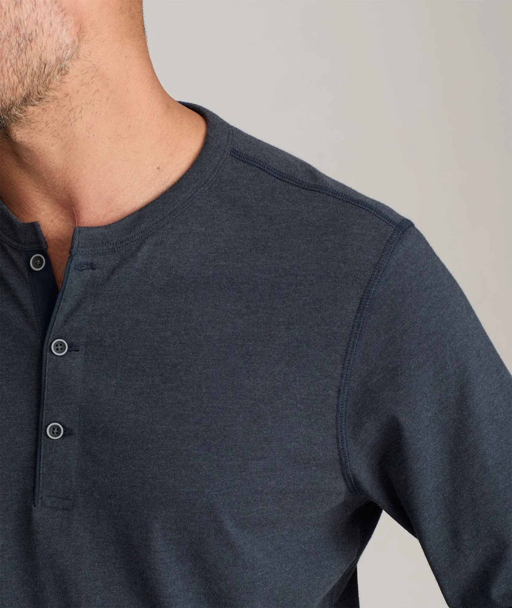 Ultrasoft Long-Sleeve Henley