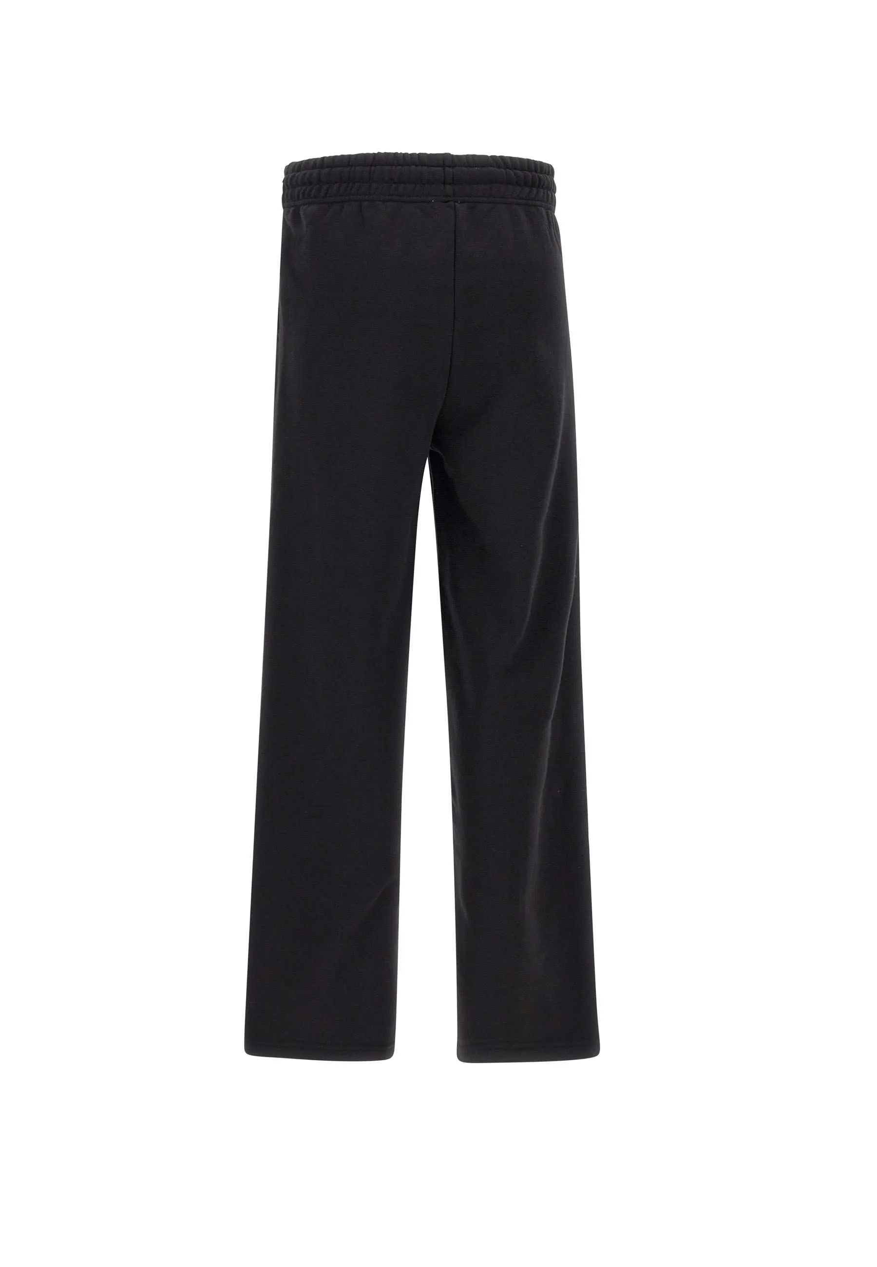 Women's Black Cotton Jogger Trousers