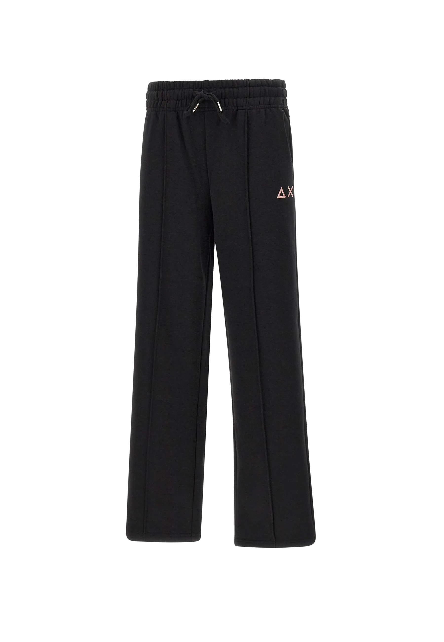 Women's Black Cotton Jogger Trousers