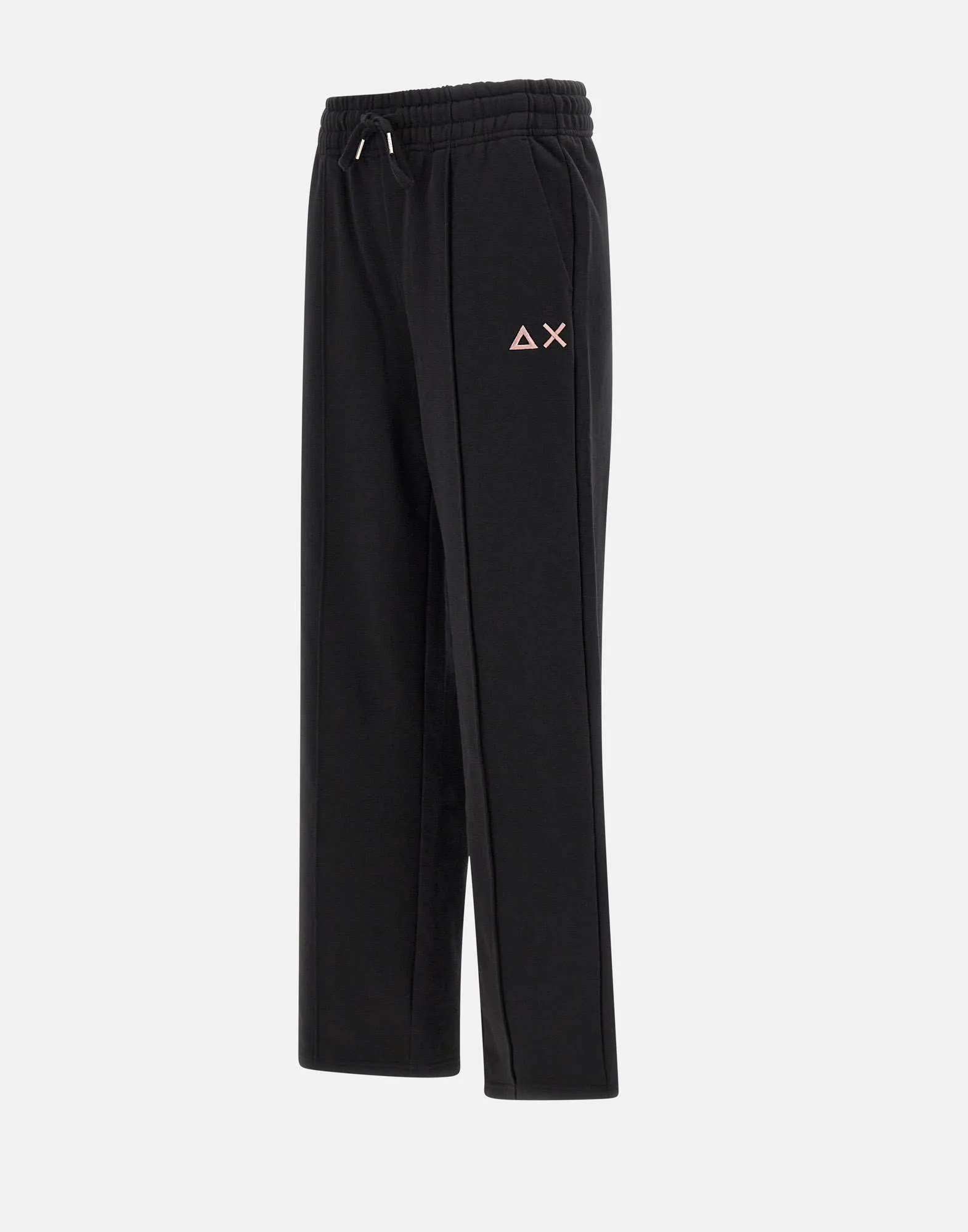 Women's Black Cotton Jogger Trousers