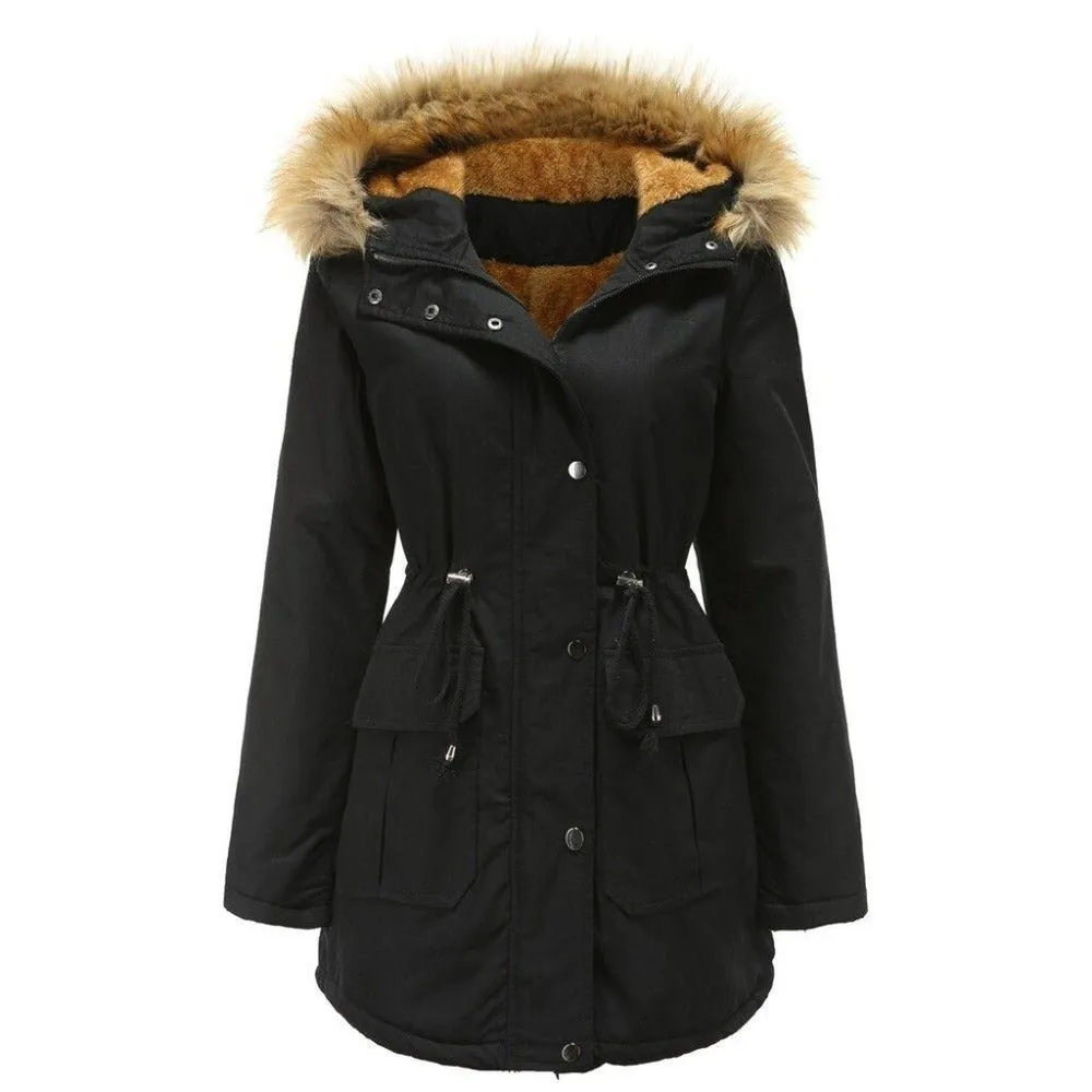 Women's Warm Cotton Padded Winter Jacket