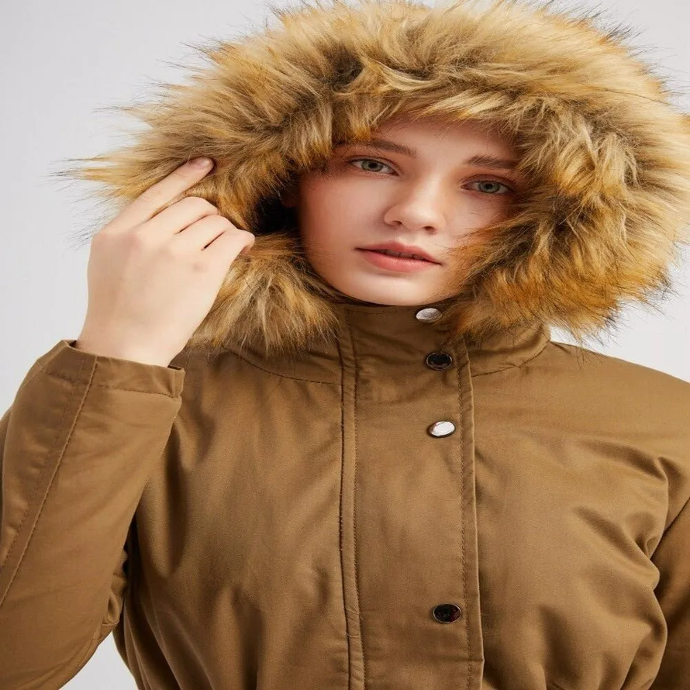 Women's Warm Cotton Padded Winter Jacket