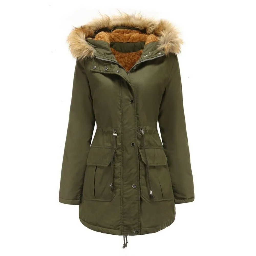 Women's Warm Cotton Padded Winter Jacket