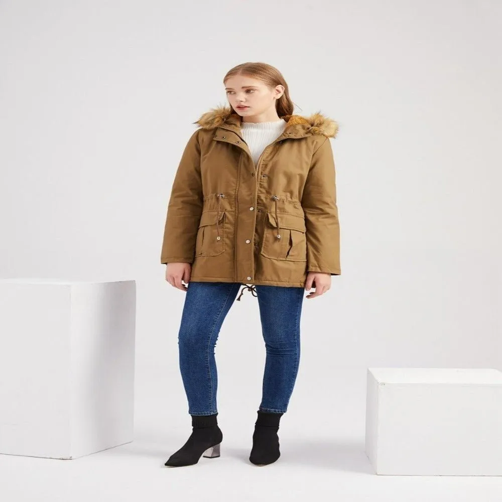 Women's Warm Cotton Padded Winter Jacket