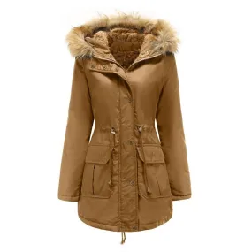 Women's Warm Cotton Padded Winter Jacket